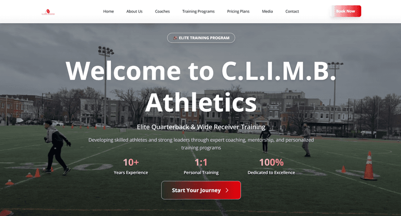 C.L.I.M.B. Athletics - Training Platform preview