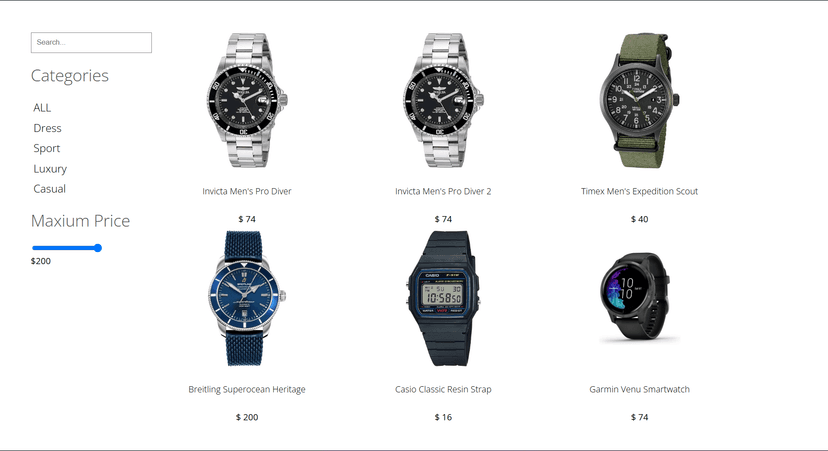 Advanced Filter Project preview
