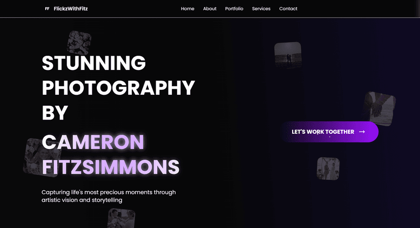 FlickzWithFitz - Photography Portfolio preview